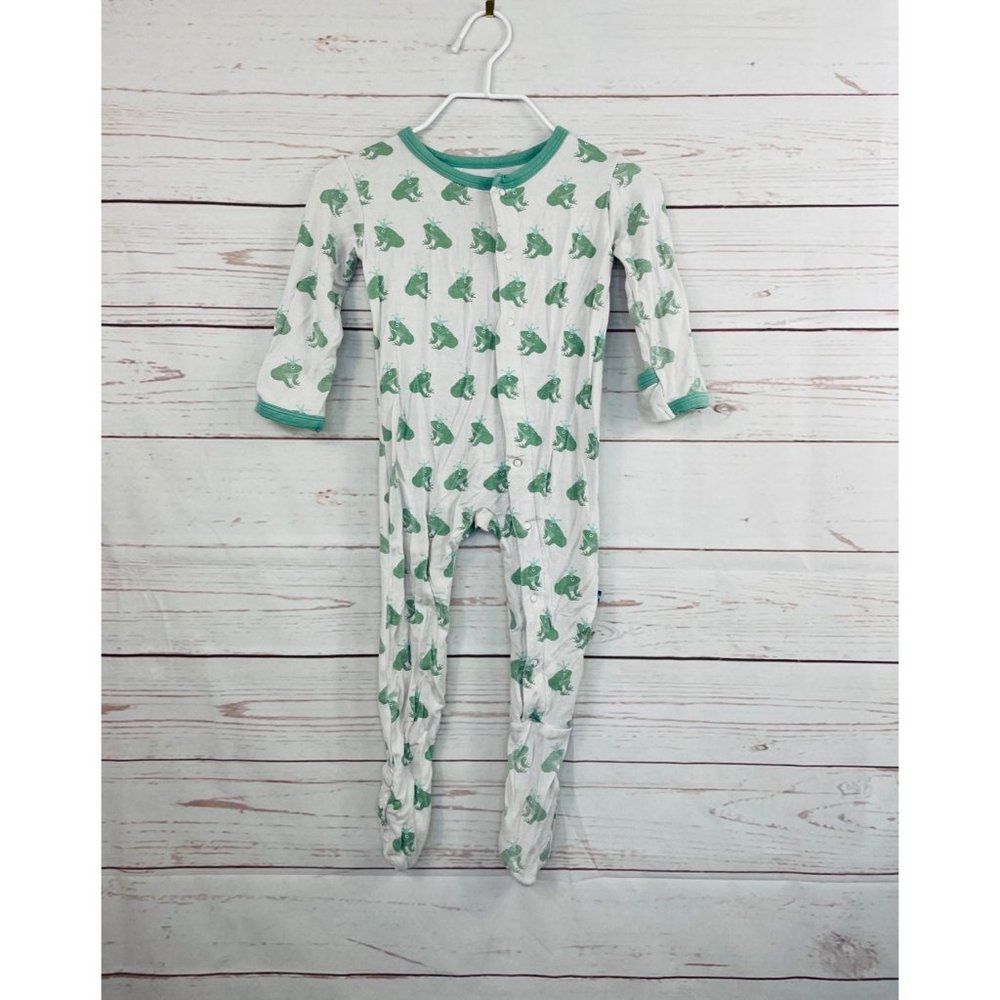 KicKee Pants Frog Prince Pajamas 6-9 Months